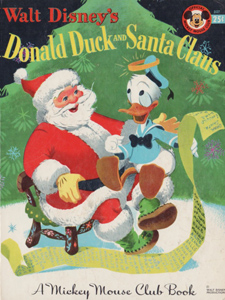 Donald Duck & Santa Claus book cover
