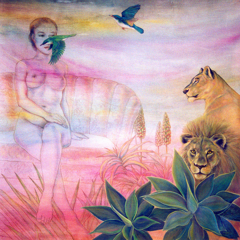 Minhquang Nguyen's painting - Rousseau's Forest